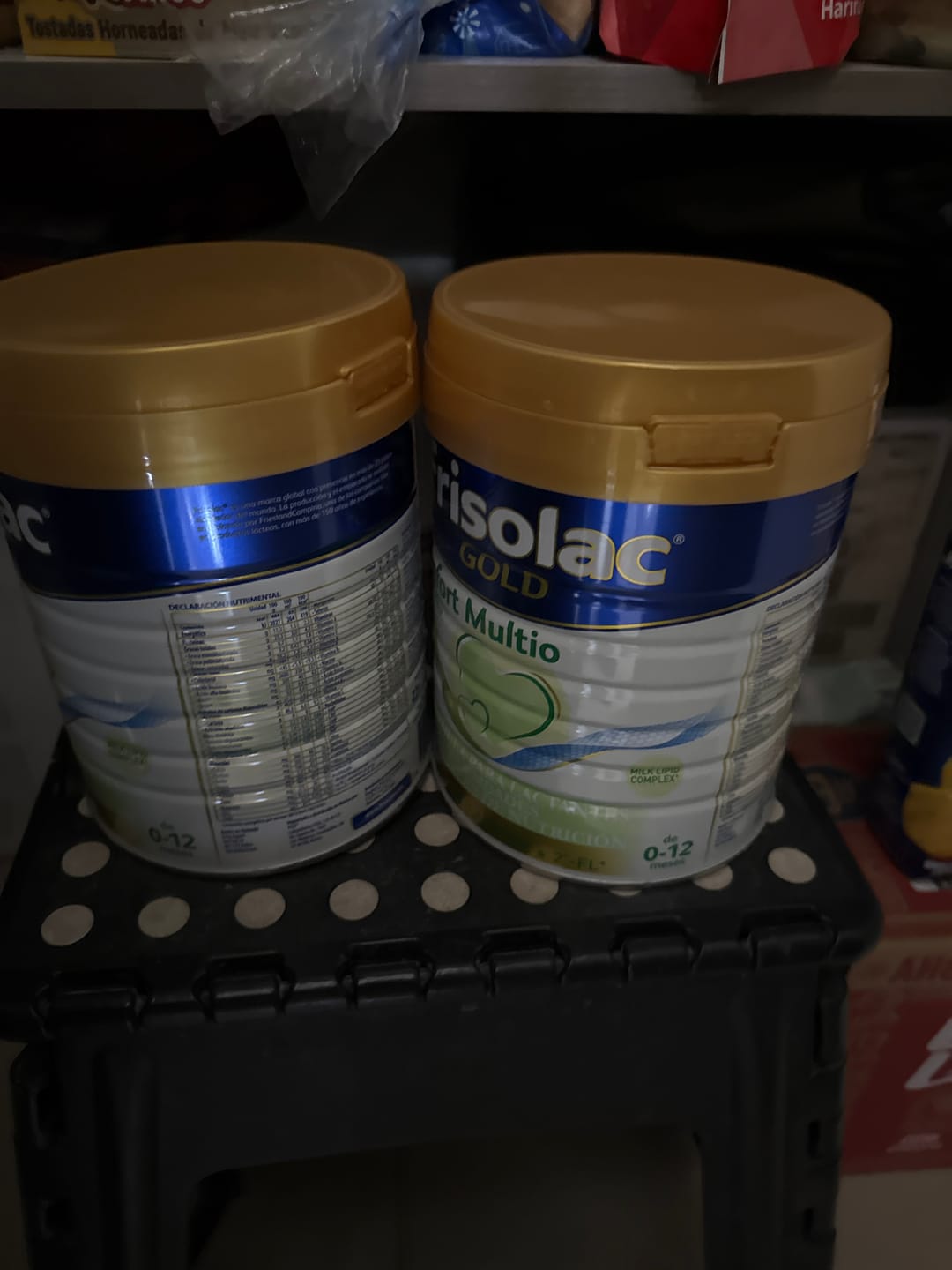Customer photo review of Frisolac Gold Comfort Multio (0-12 Meses) Pack C/ 1.6 Kg