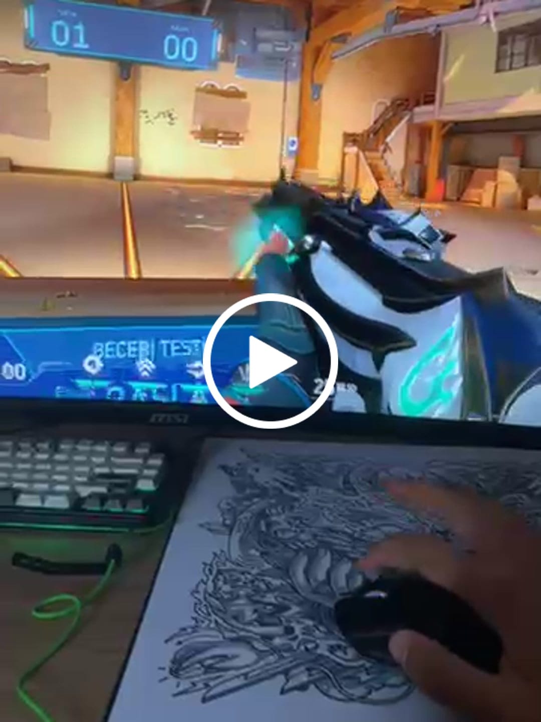 Customer video review of Darmoshark M3 V2 Wireless Mouse