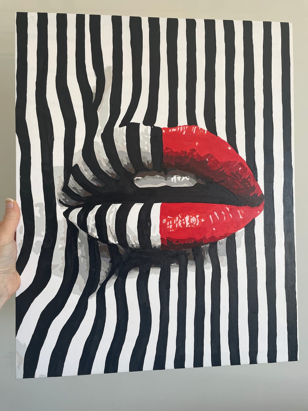 Customer photo review of Bold Expression | Paint by Number