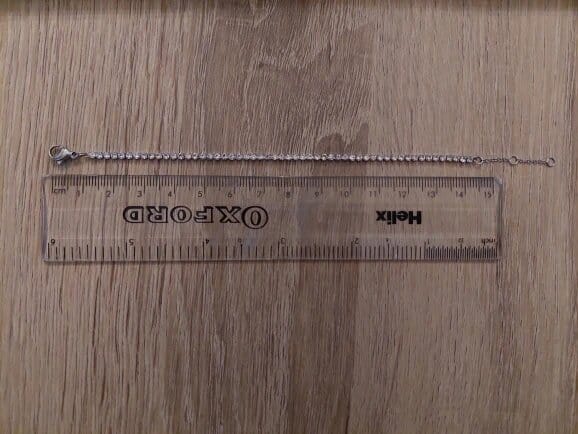 Customer photo review of Monaco Tennis Bracelet