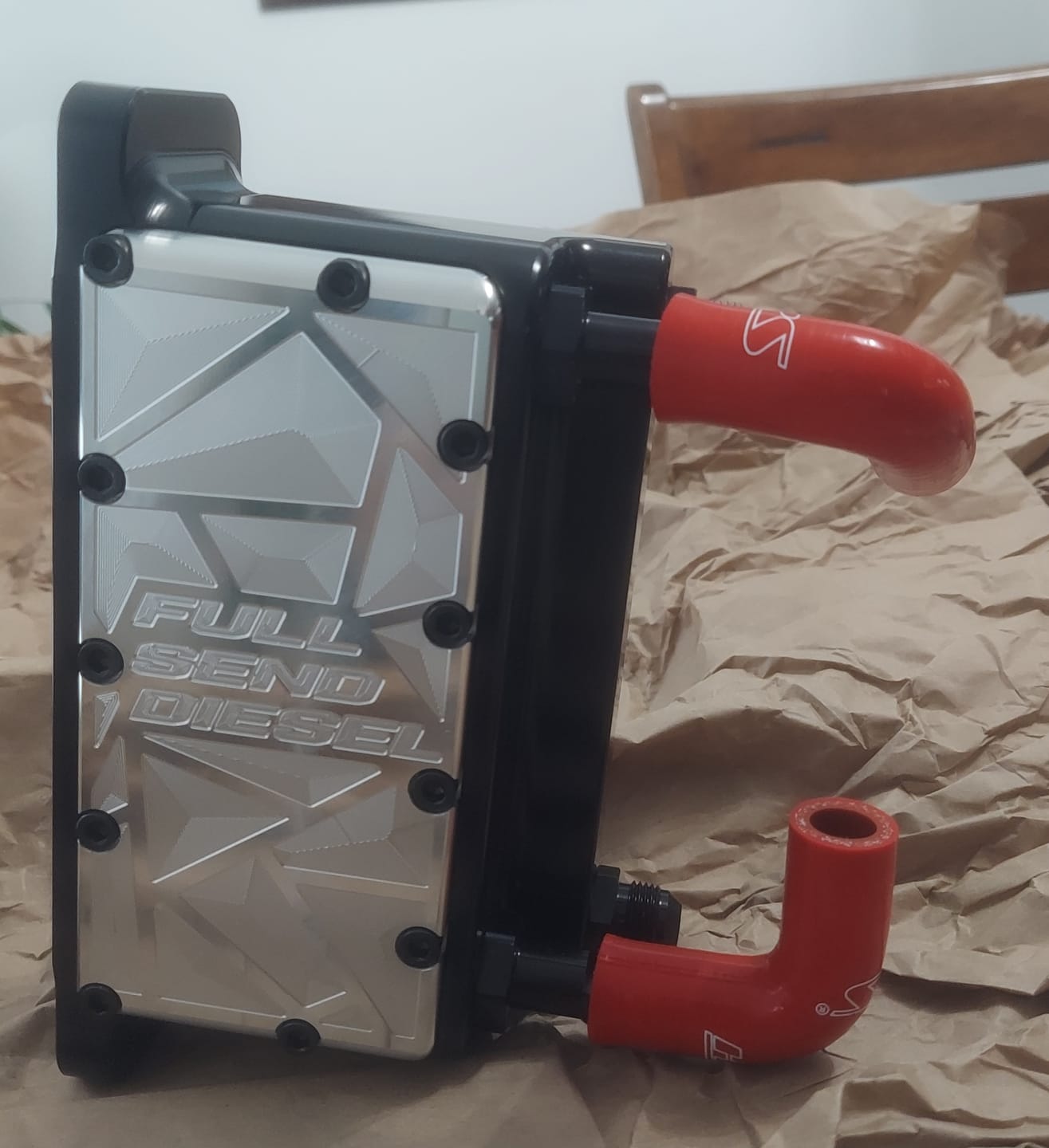 Customer photo review of FSD 03-09 Dodge Cummins Billet Heat Exchanger