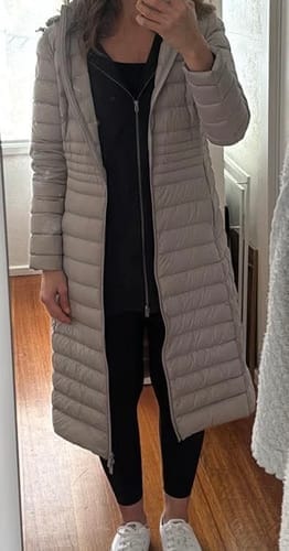 Customer photo review of Latte Ultra Parka