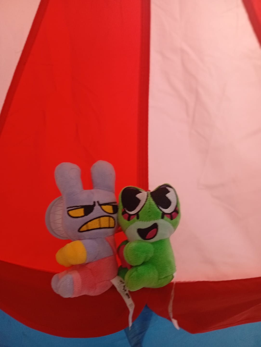 Customer photo review of Jax & Ribbit Magnetic Plush Keychains