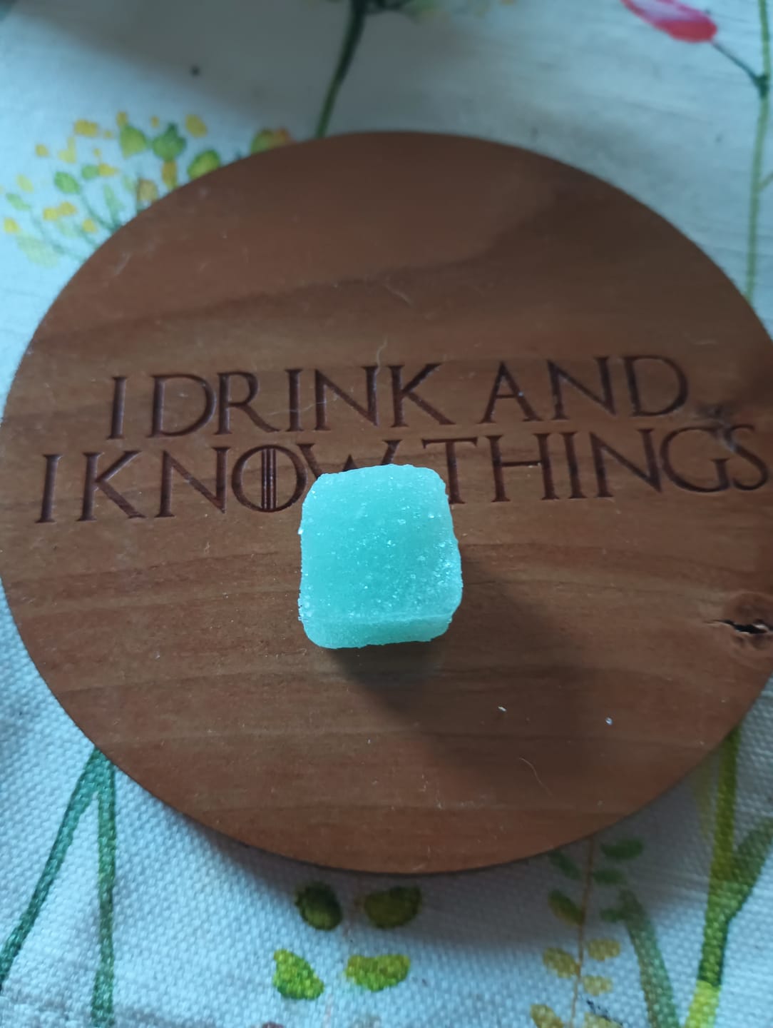 Customer photo review of Bluerazz Rocket D8 Gummies