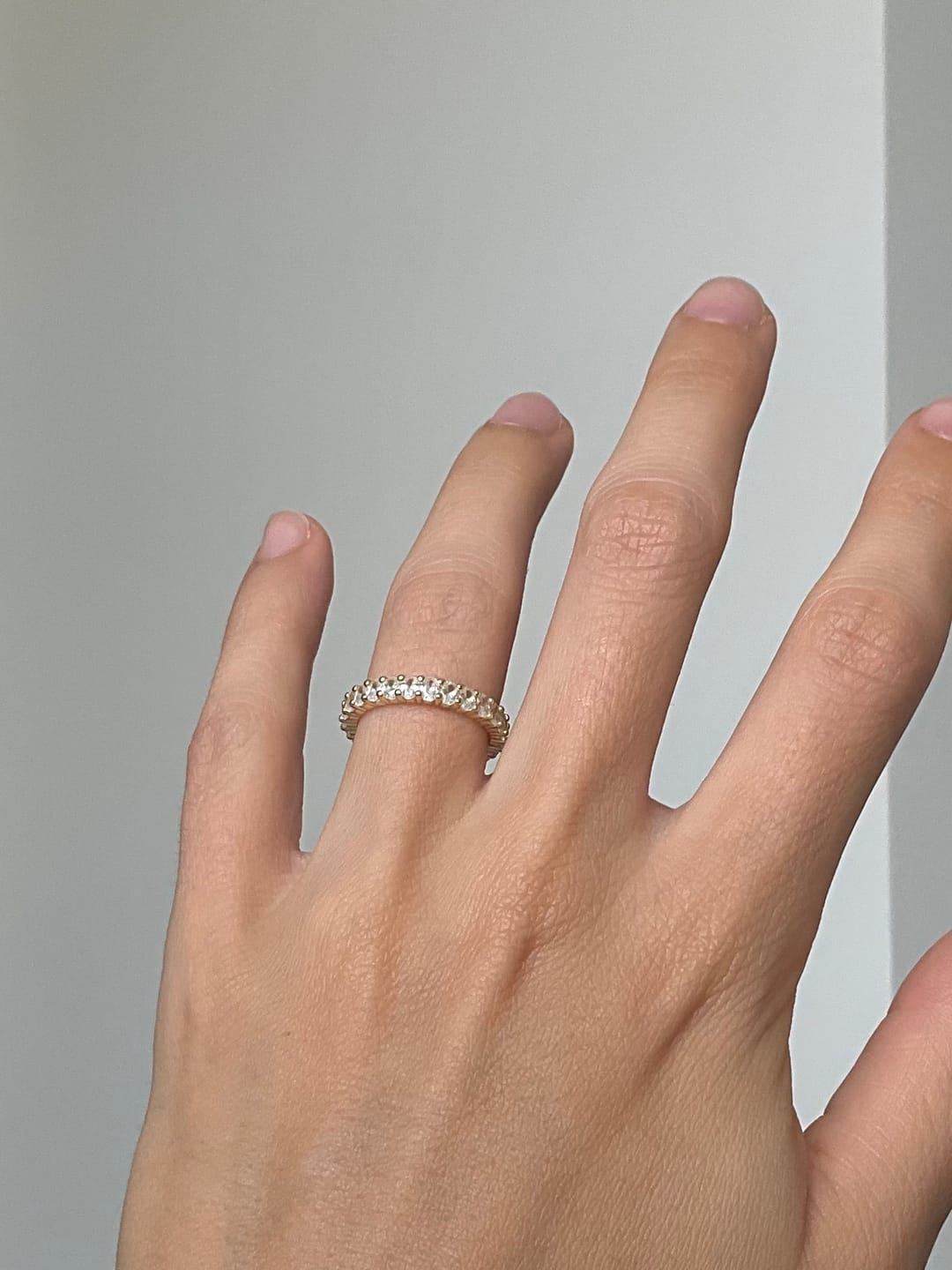 Customer photo review of Anillo Churumbela Zirconias Ovaladas