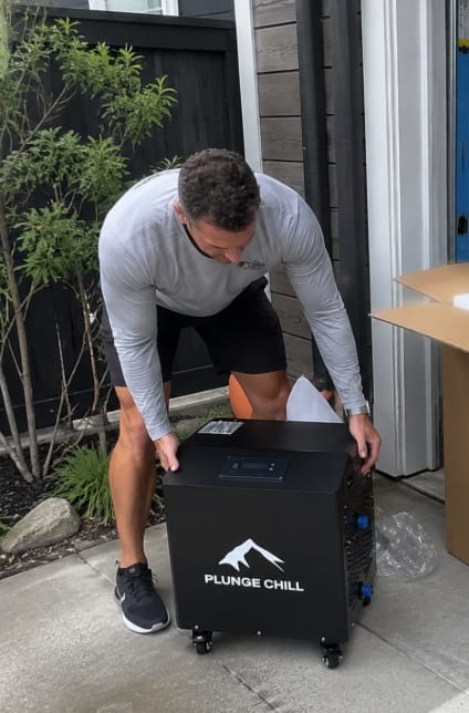 Customer photo review of 1HP COLD PLUNGE CHILLER