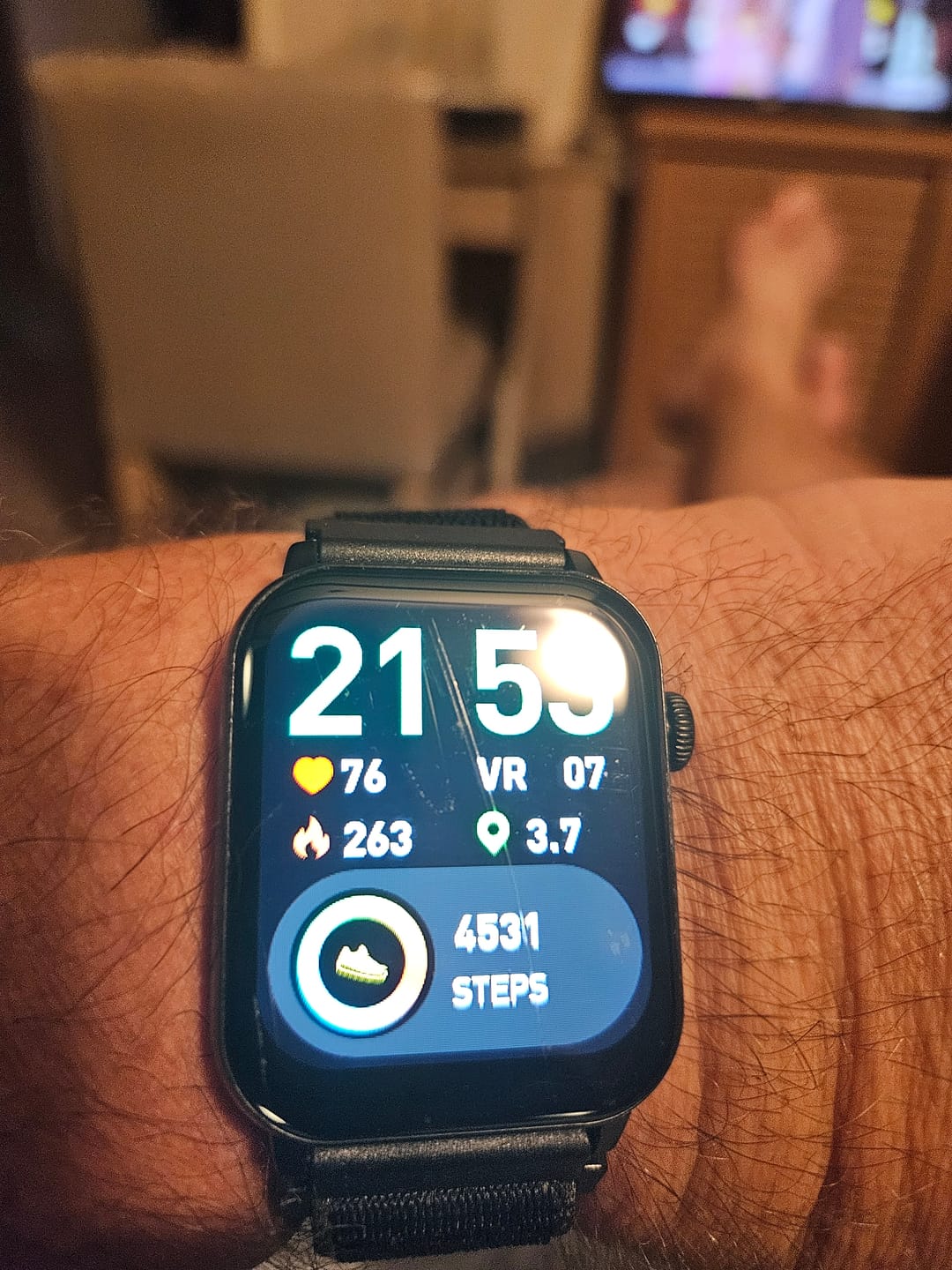 Customer photo review of Siltcon Smartwatch Heren & Dames Pro - Zwart