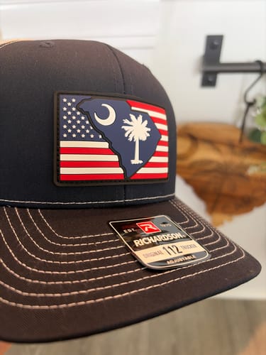 Customer photo review of Richardson 112 South Carolina 843 Patriotic Performance Trucker Hat