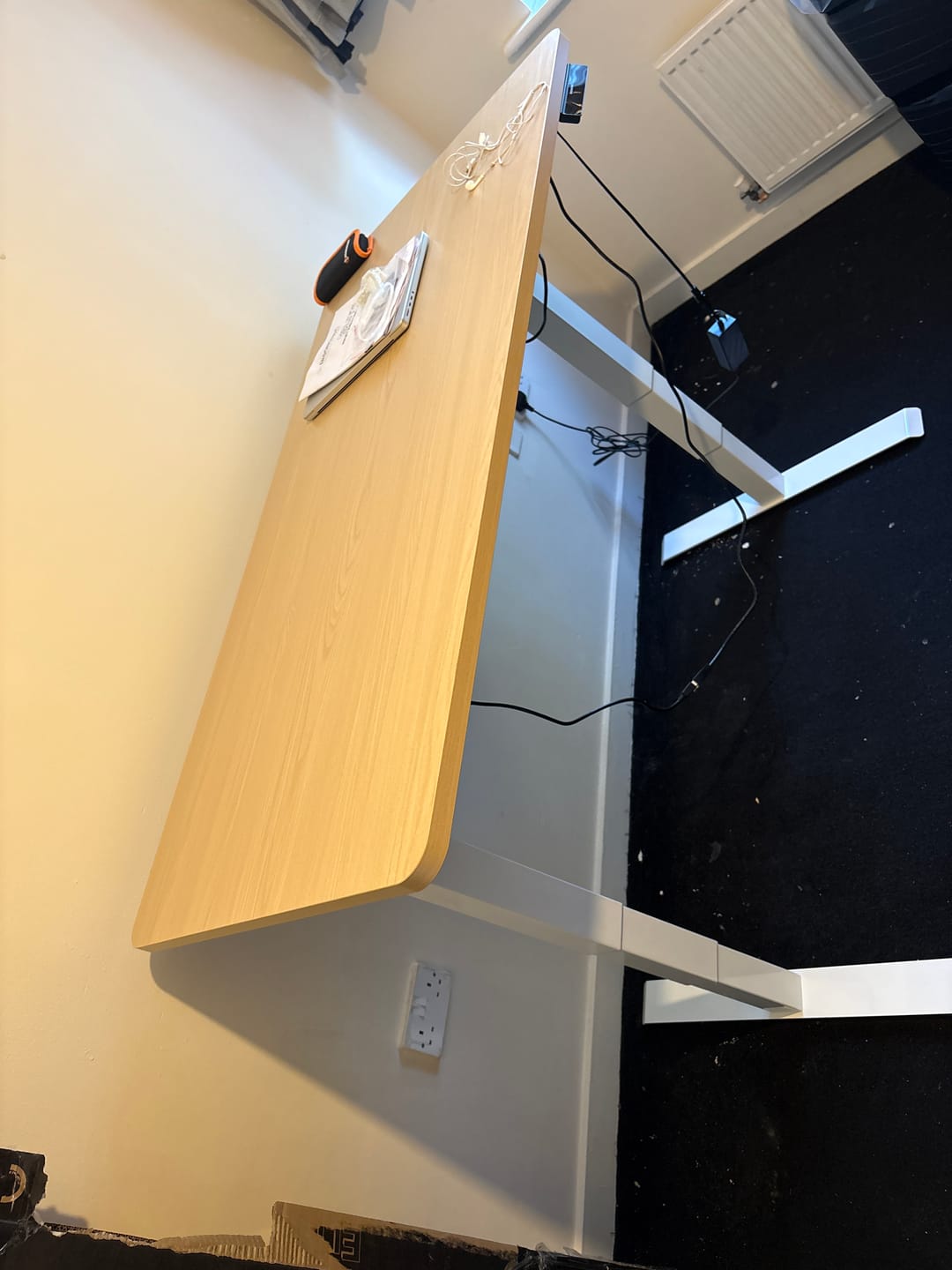 Customer photo review of Height-Adjustable Desk | Pro
