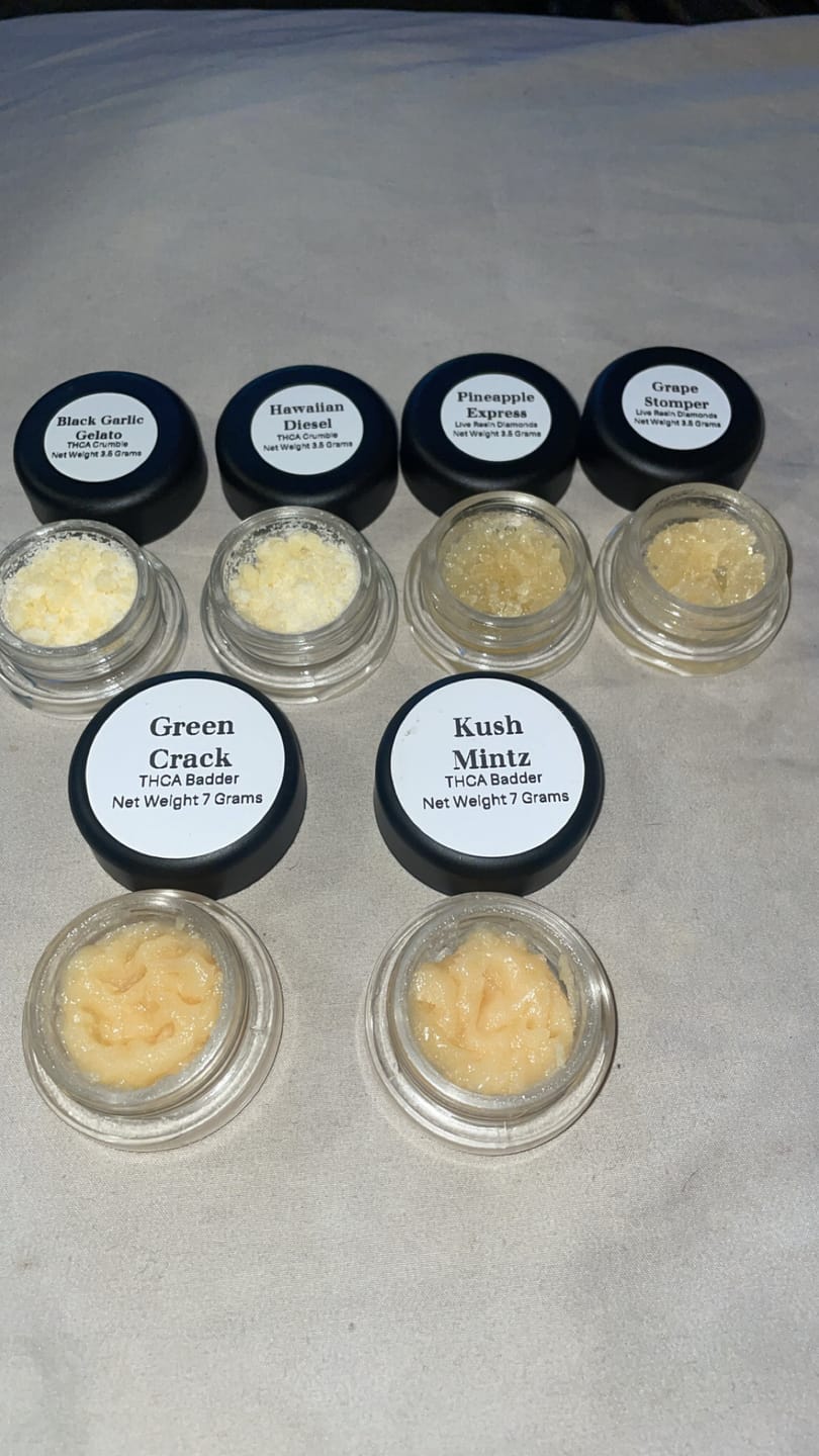 Customer photo review of Green Crack | THCA Badder