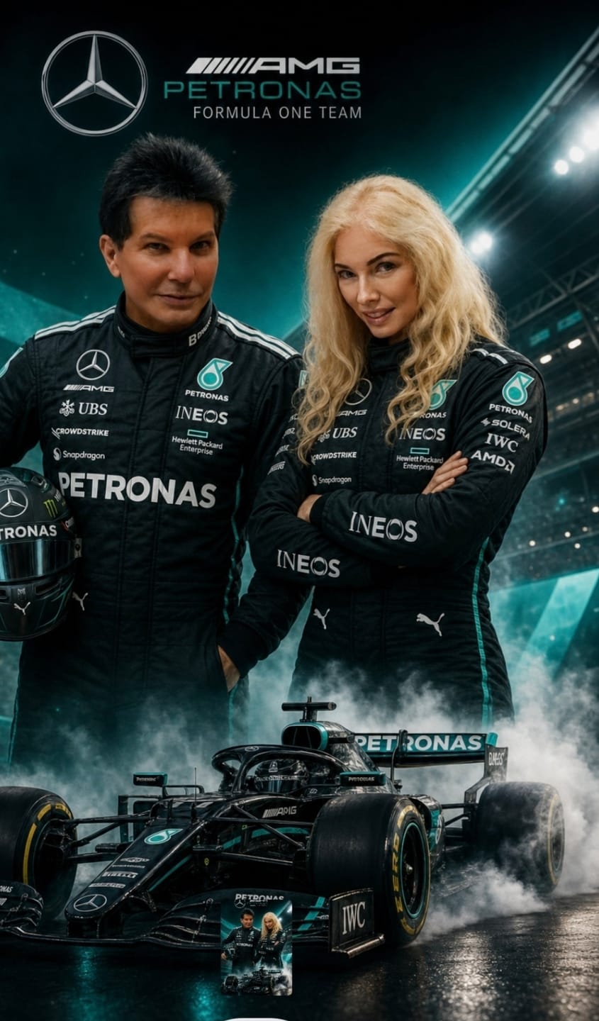 Customer photo review of Custom F1 Racing Portrait