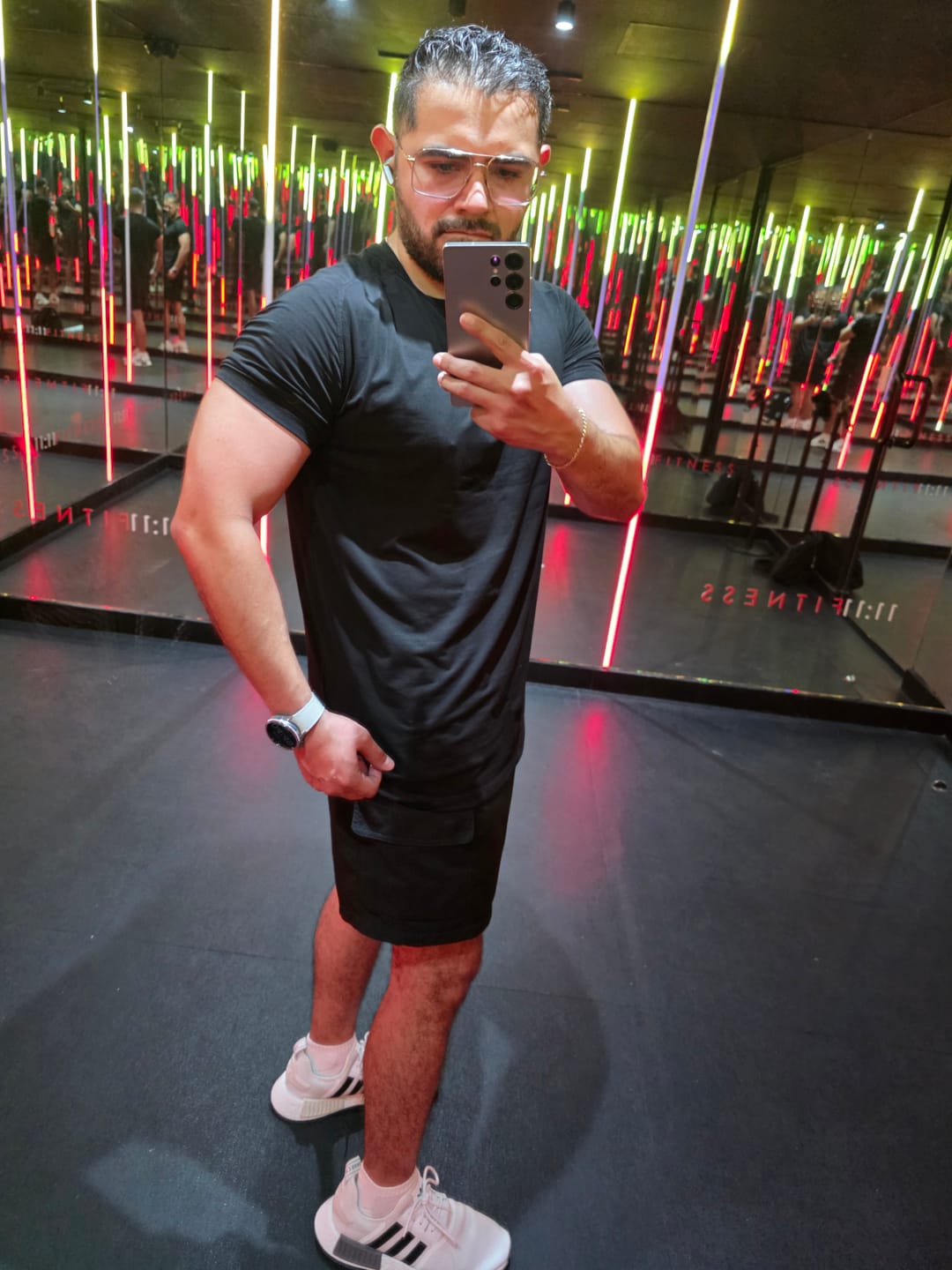 Customer photo review of Lyocell Training Tee - Black