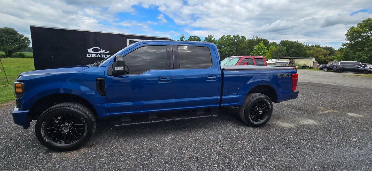 Customer photo review of BLACKLINE® BLACKOUT TRIM & TIRE DRESSING