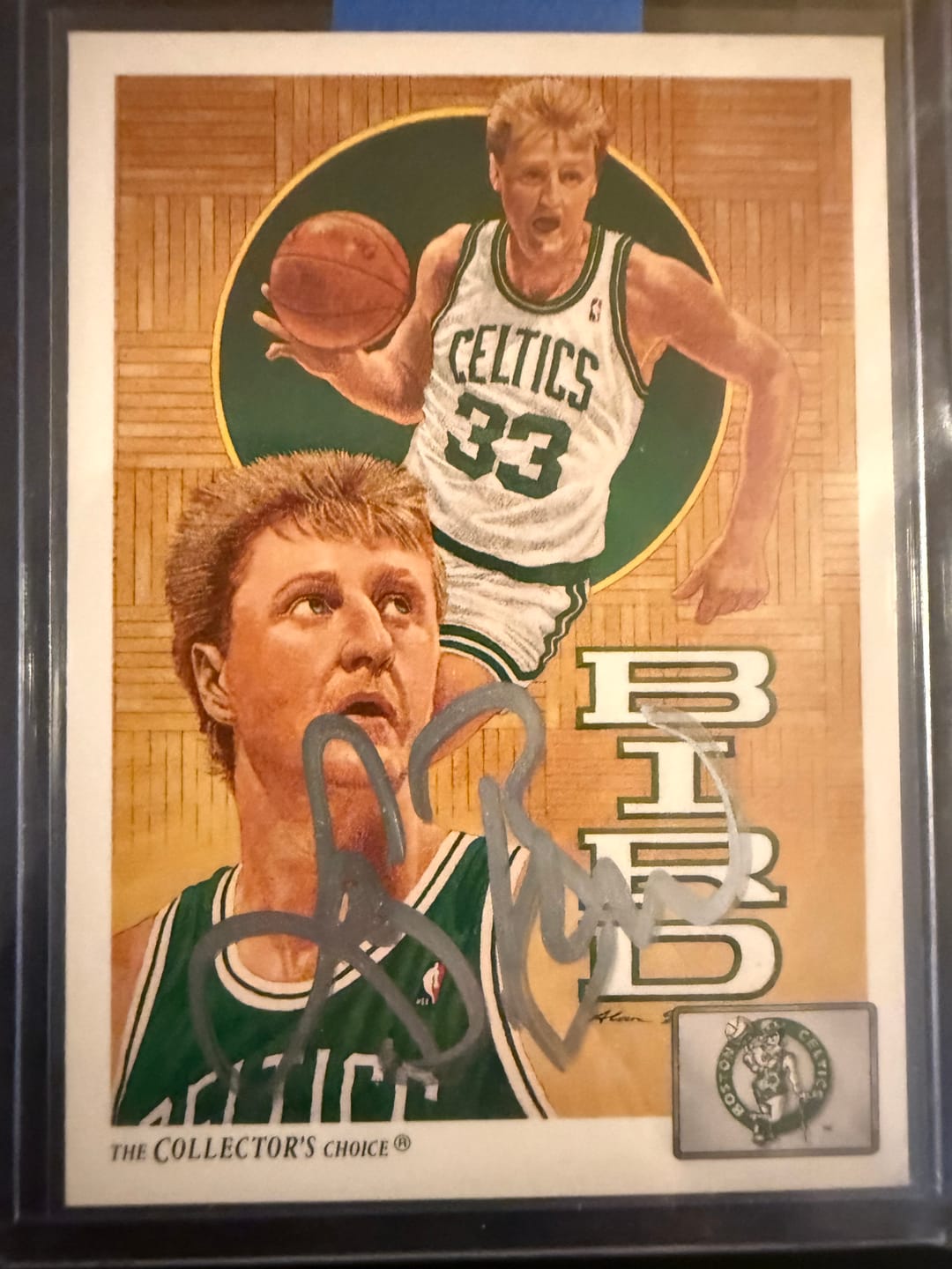 Customer photo review of Larry Bird Autograph Signing