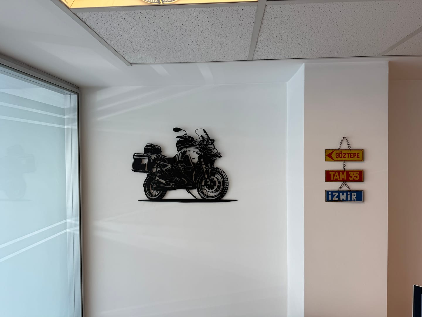 Customer photo review of BMW R 1300  GS – Motosiklet Metal Duvar Dekoru