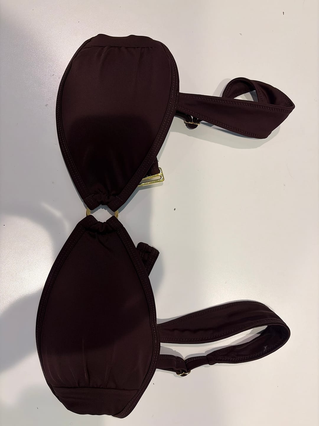 Customer photo review of BRIDGET Cacao Princess Bikini Top