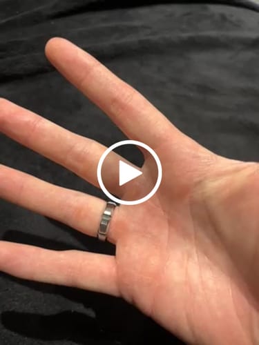 Customer video review of Contemporary Beveled Edge Band
