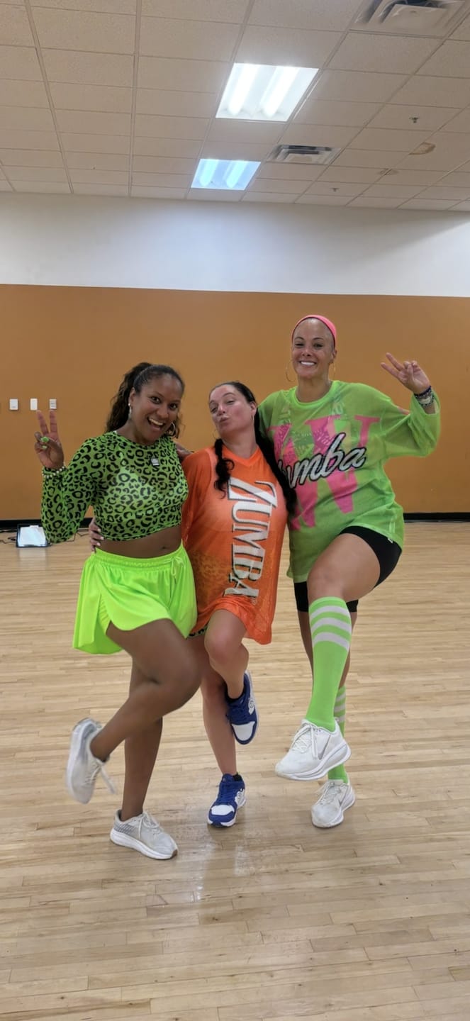 Customer photo review of Dale-Z Oversized Mesh Long Sleeve Top