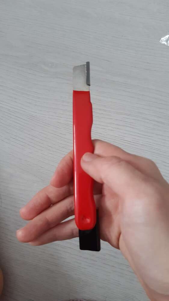 Customer photo review of 2 Count Professional Kitchen Knife Sharpener