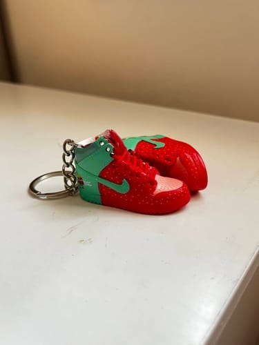 Customer photo review of SB Dunk Collection | Mini Sneakers Keychain