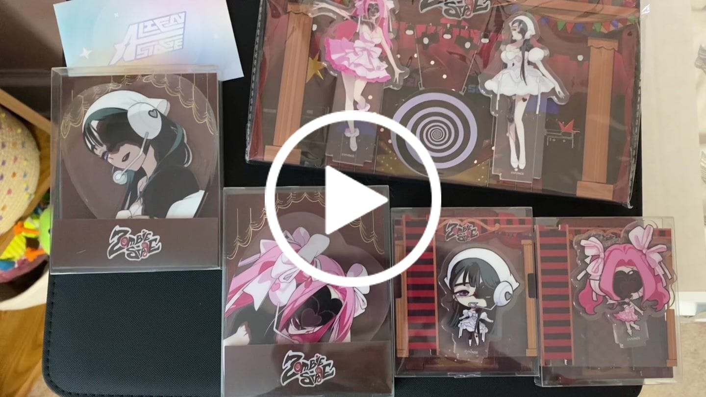 Customer video review of 【Pre-Order】Alien Stage - Zombie Stage: Fading Youth Series - Oil-filled Acrylic