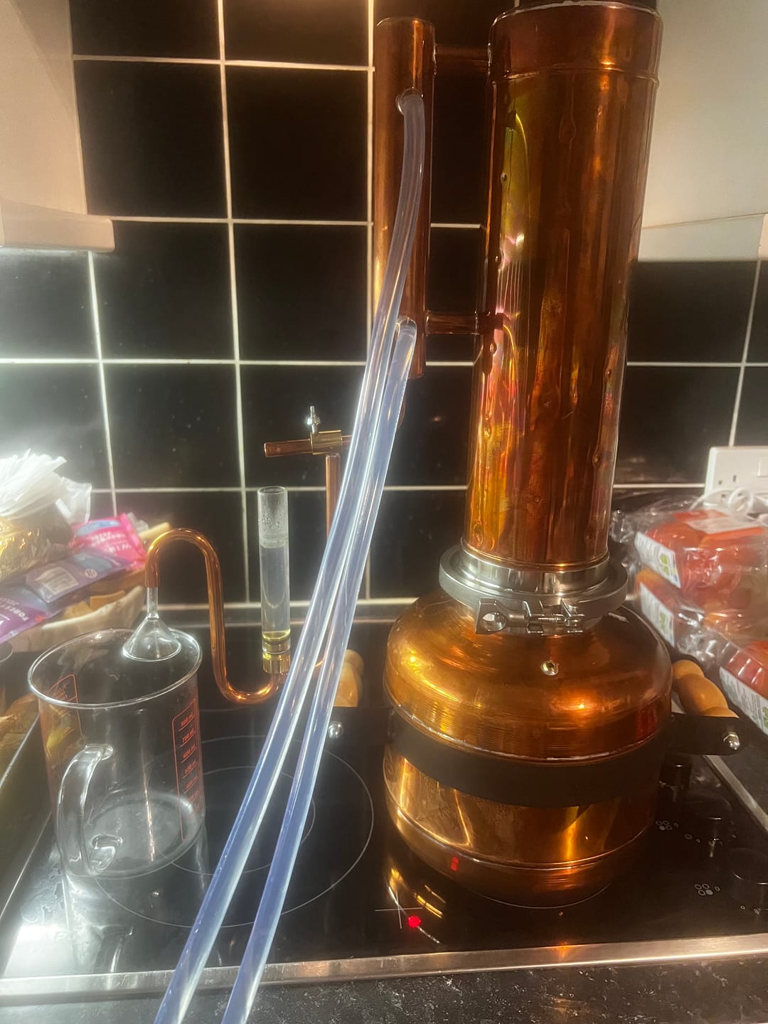 Customer photo review of Essential Oil Distiller 1,9Gal/7L - Basic Kit