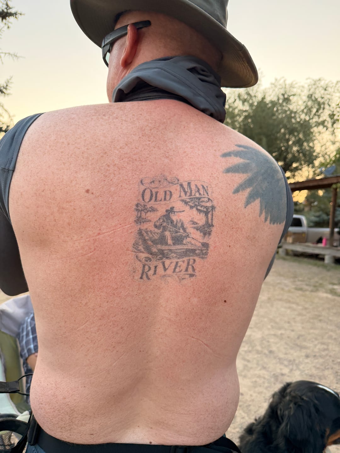 Customer photo review of Large Custom Semi-Permanent Tattoo