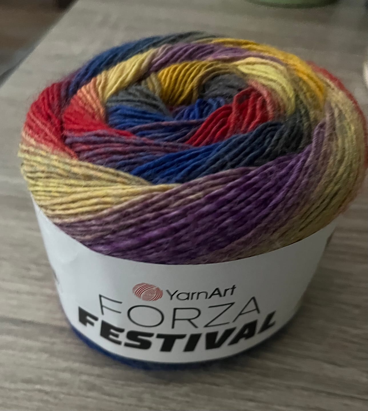 Customer photo review of YarnArt Forza Festival