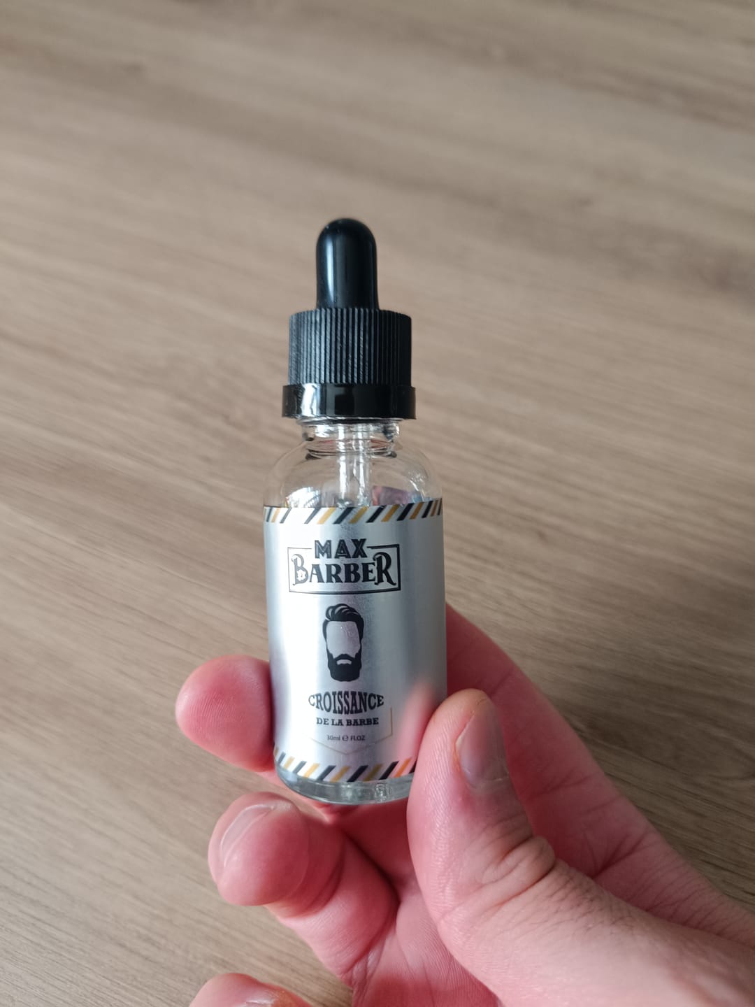 Customer photo review of Sérum Thorin | Huile de croissance de Barbe