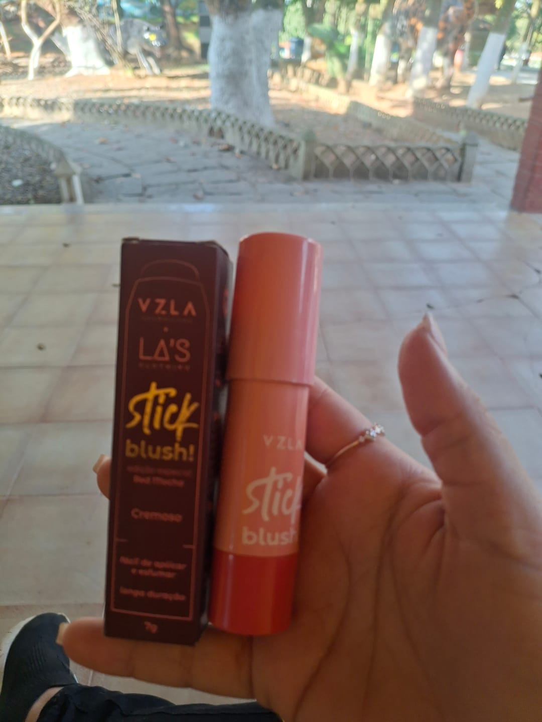 Customer photo review of Blush Stick - Vizzela