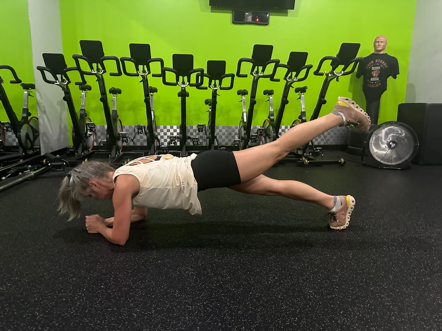 Customer photo review of PureFlex Organic Cotton High Waist Shorts