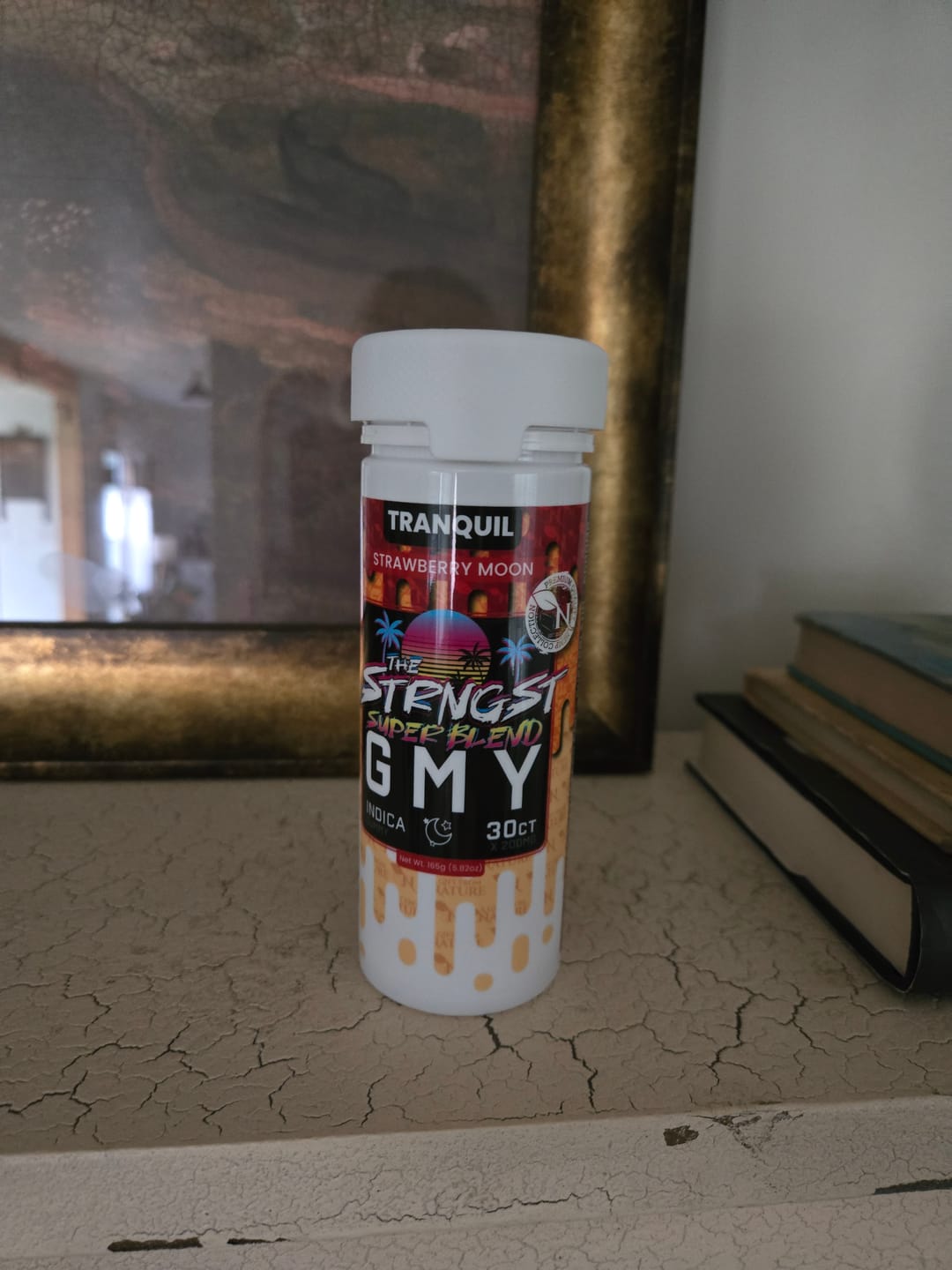 Customer photo review of THE STRONGEST GMY - 30CT Strawberry Moon 6000mg (200mg ea.) - INDICA