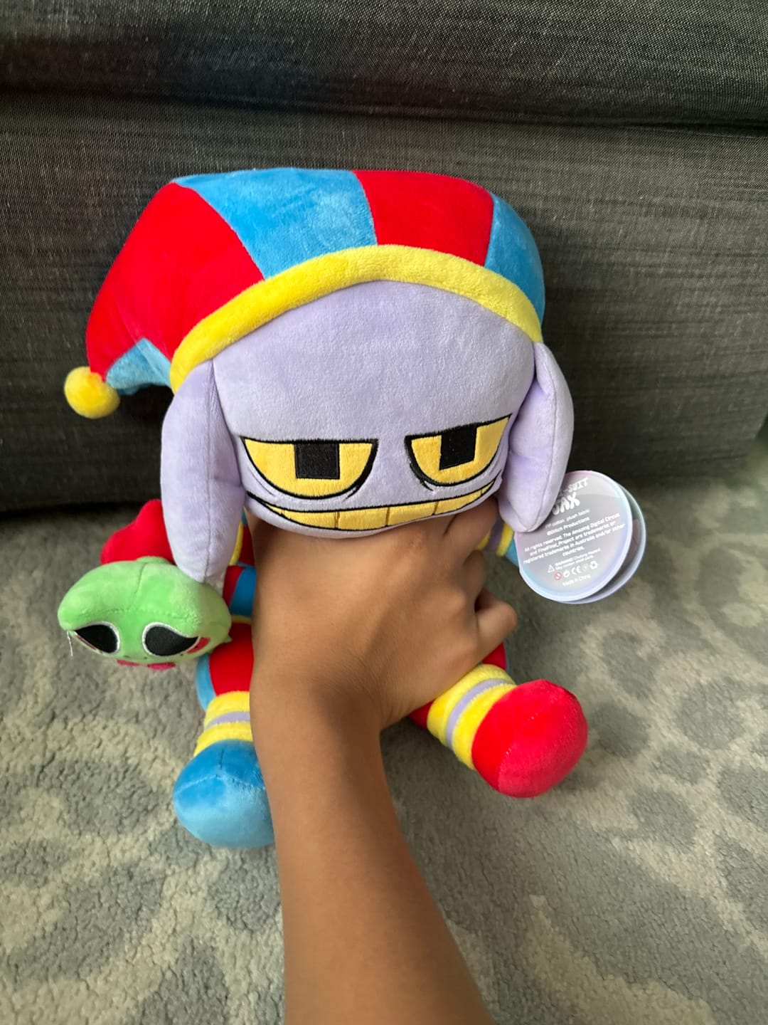 Customer photo review of Pomni-Suit Jax Plush