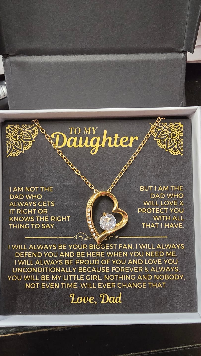 Customer photo review of To My Daughter - Love Dad - Beautiful Gift Set - SS559