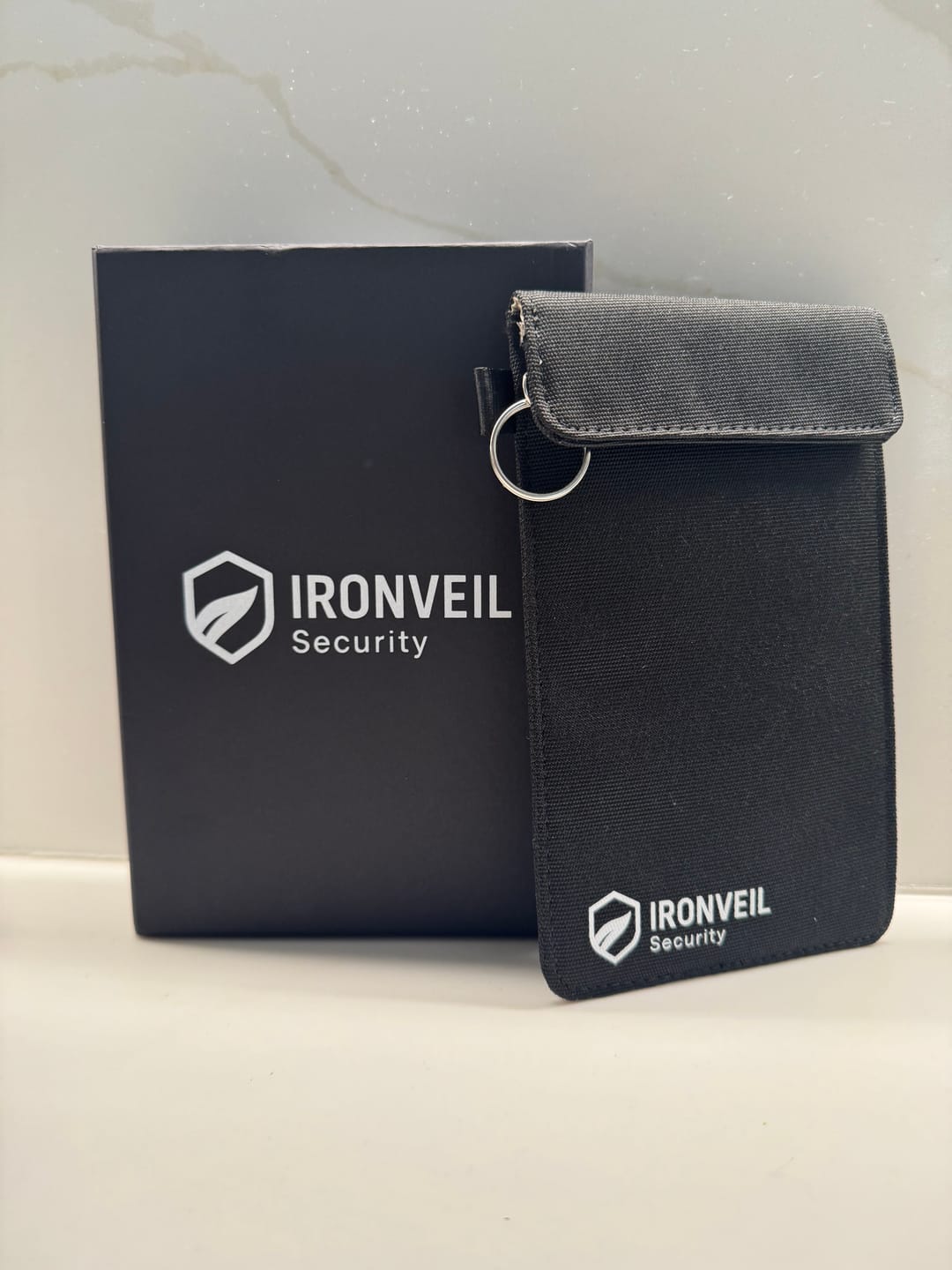Customer photo review of Signal Shield Pouch - Large