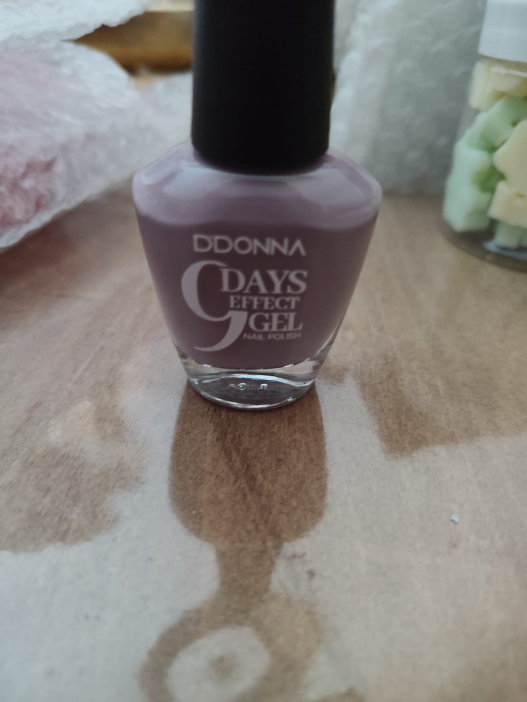 Customer photo review of Vernis effet gel 9 jours sans lampe UV "Les paillettés"