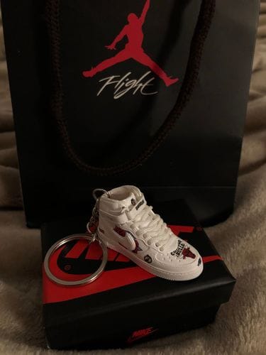 Customer photo review of AF1 Collection | Mini Sneakers Keychain