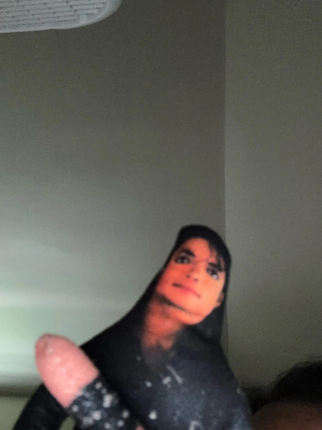 Customer photo review of Mini Michael Doll Plush