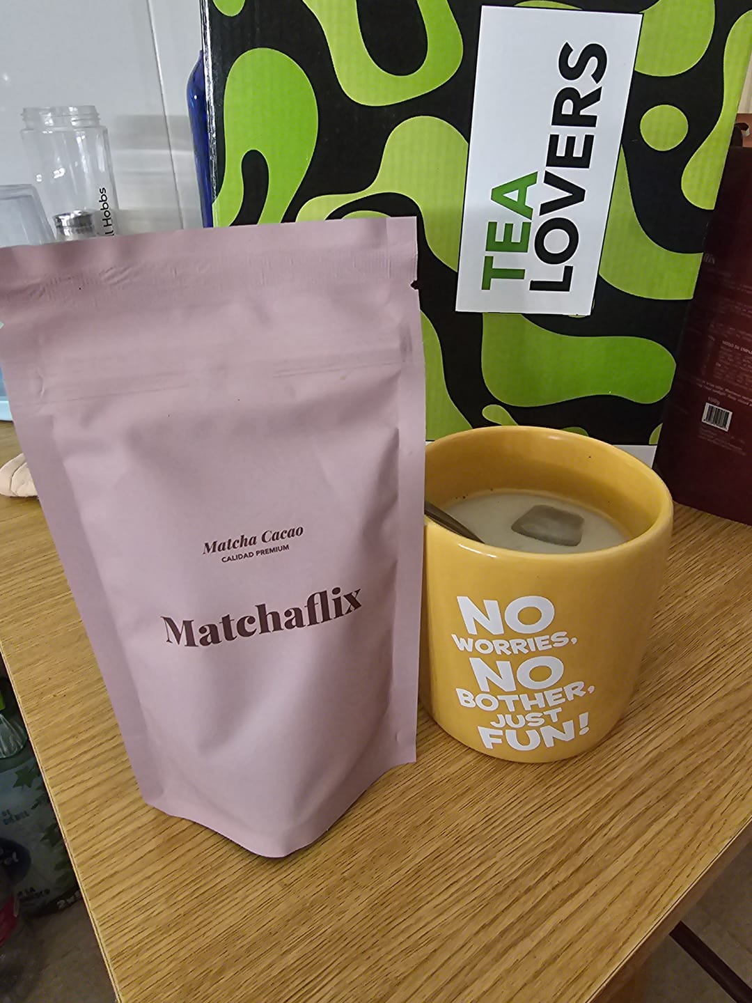 Customer photo review of Té Matcha Premium Cacao liquidación