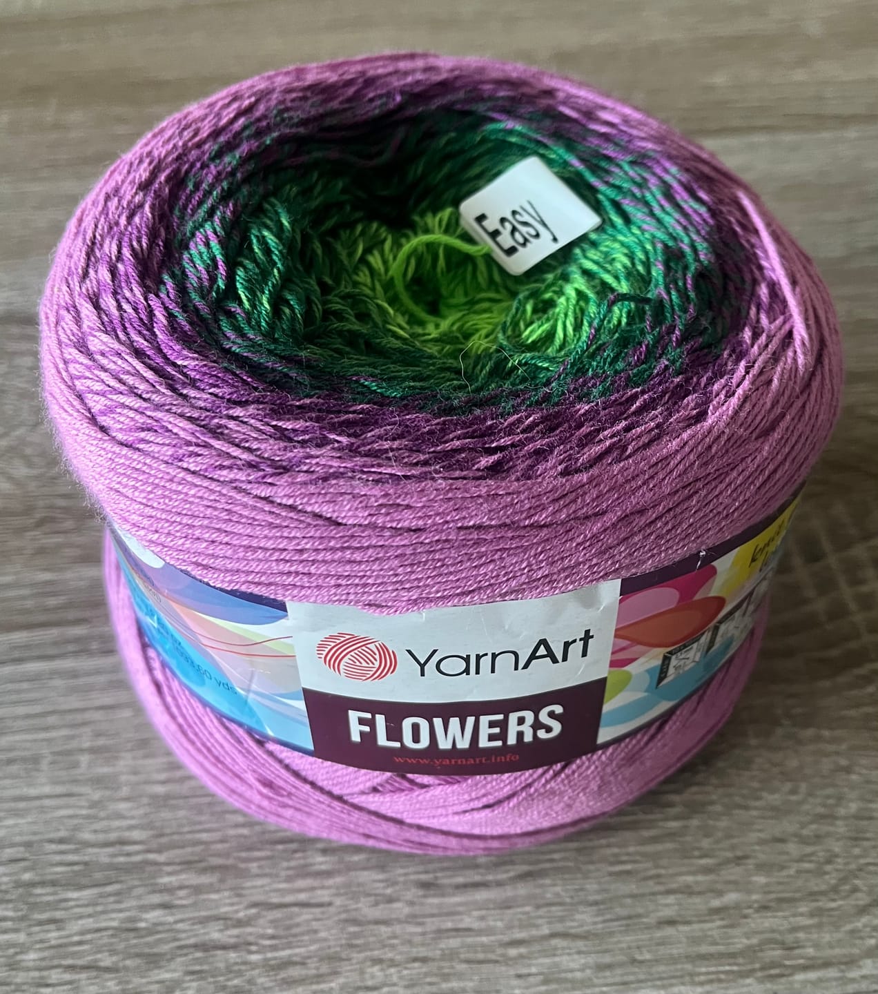 Customer photo review of YarnArt Flowers