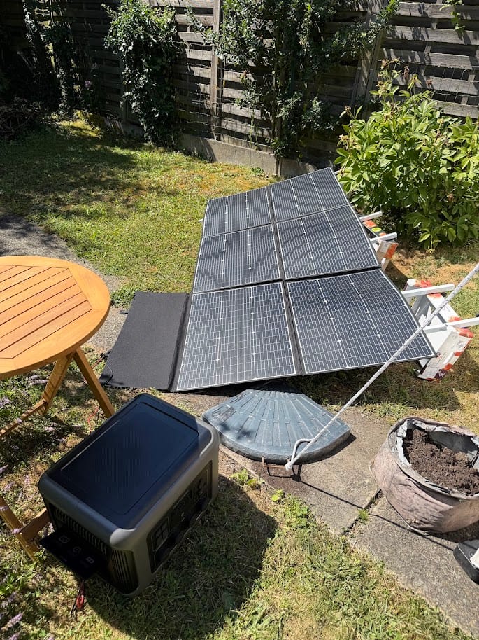 Customer photo review of ALLPOWERS R2500 V2 Portable Power Station 2500W 1920Wh LiFeP04 Battery