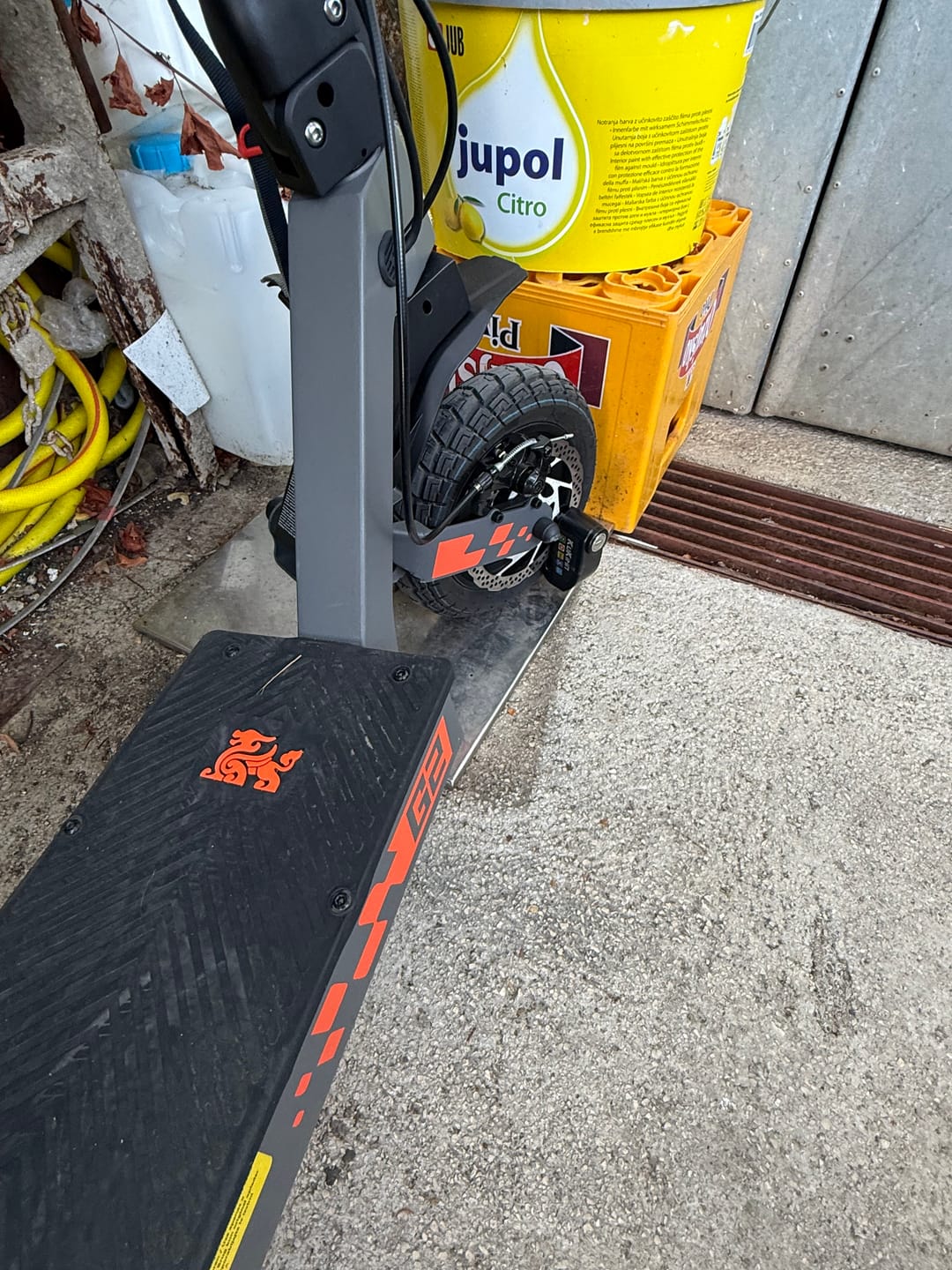 Customer photo review of KuKirin Alarm Disc Brake Lock