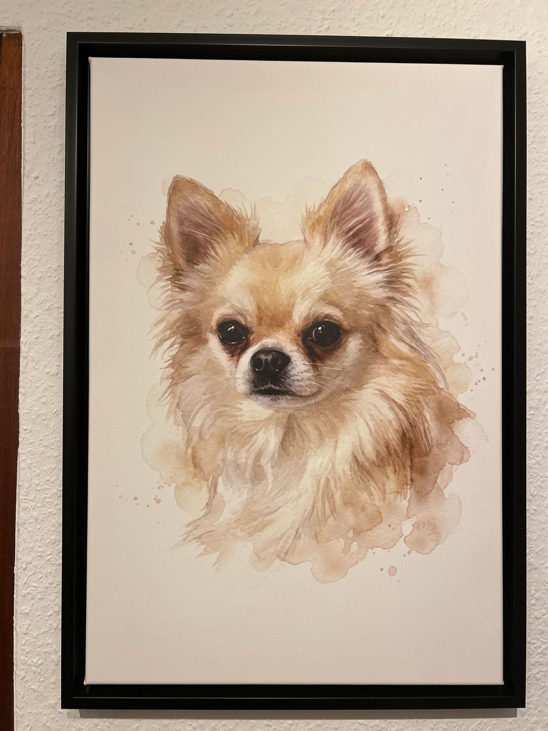 Customer photo review of Dein Liebling als Aquarell-Kunstwerk