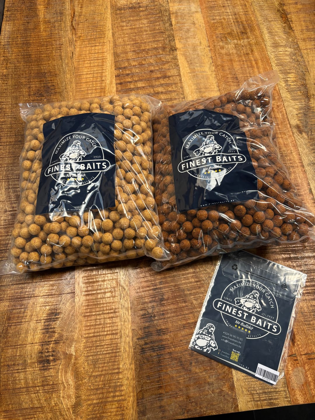 Customer photo review of Mellow Ice Cream Boilies (5kg)
