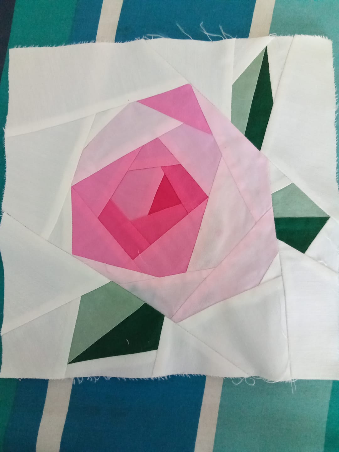 Customer photo review of Plain 5 Piece Cotton Fat Quarter Bundle
