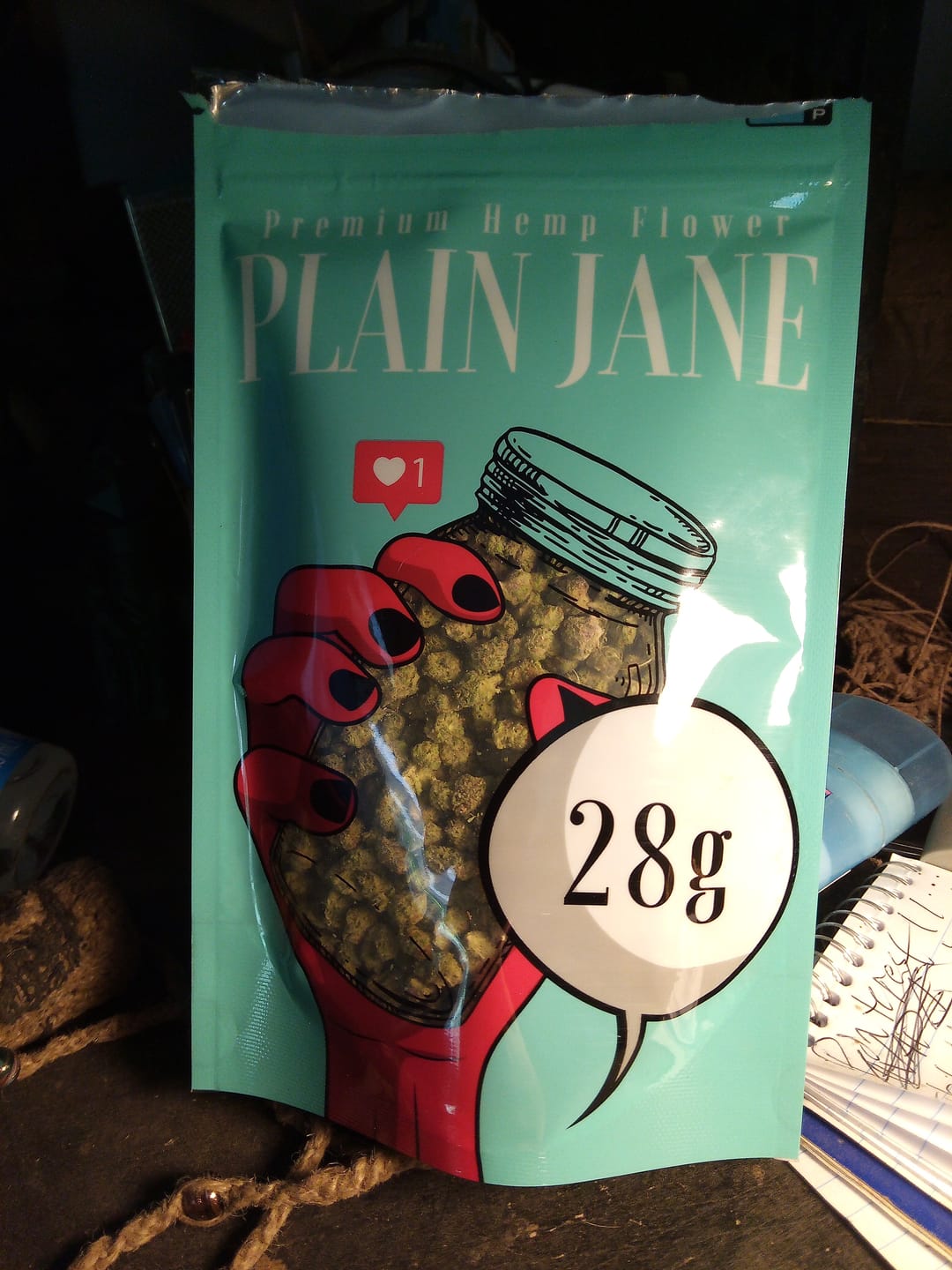Customer photo review of 1 Oz Cheap THCA Small Buds
