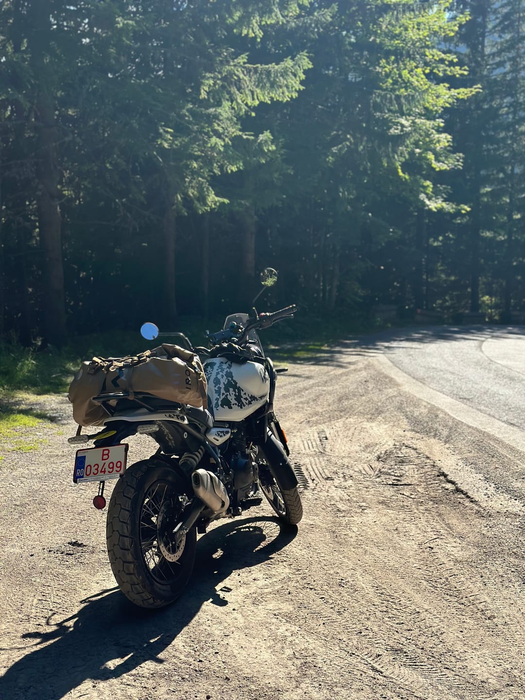 Customer photo review of RIDEIRON Waterproof Large Capacity Motorcycle Travel Dry Bag | BAG007