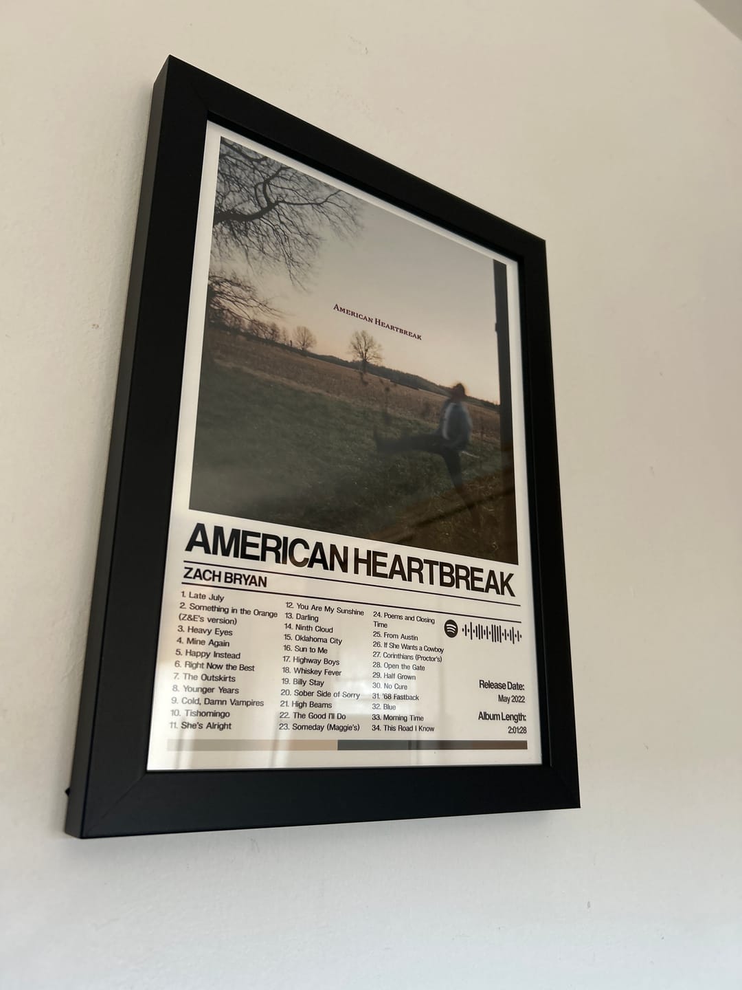 Customer photo review of Custom Album Posters - Request your own album