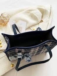 Customer photo review of Alana Tartan Tote Bag