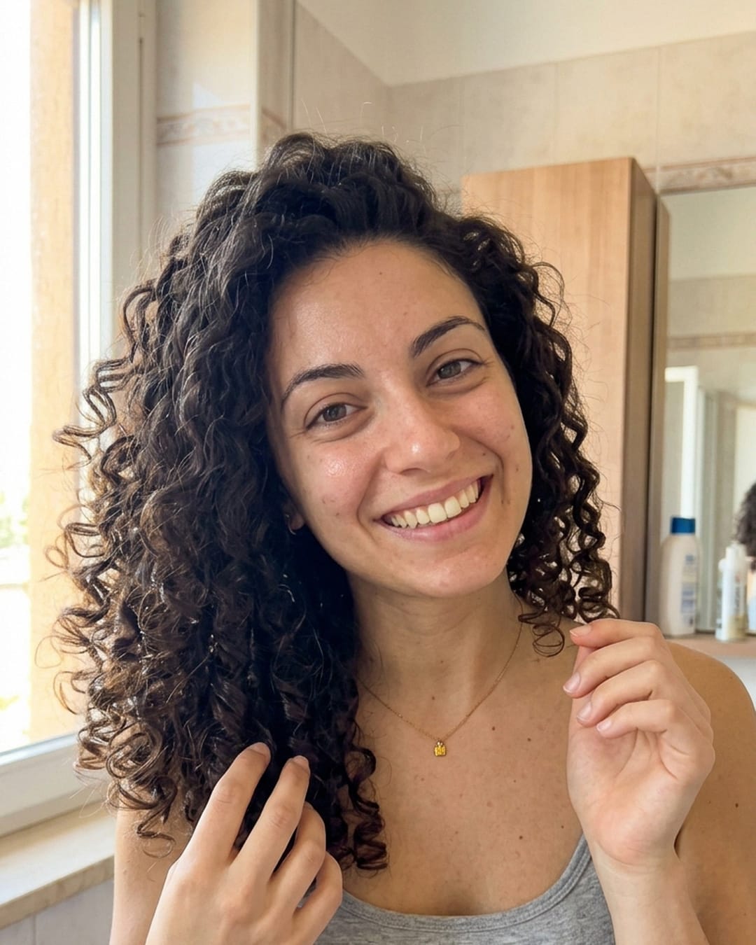 Customer photo review of Maschera Nutriente e Anticrespo